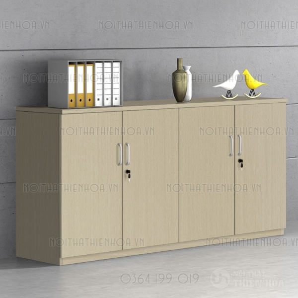 Tủ tài liệu thấp 3 cánh mở 07