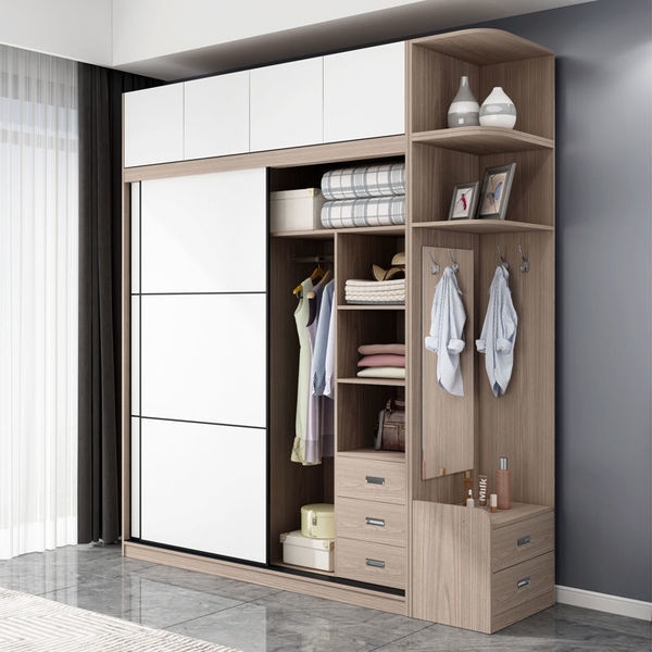 tủ quần áo cánh lùa kịch trần TA-137