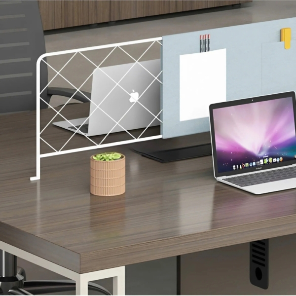 Cụm Bàn Làm Việc 2 Người Chân Sắt Khung Vuông Chắc Chắn – BC117