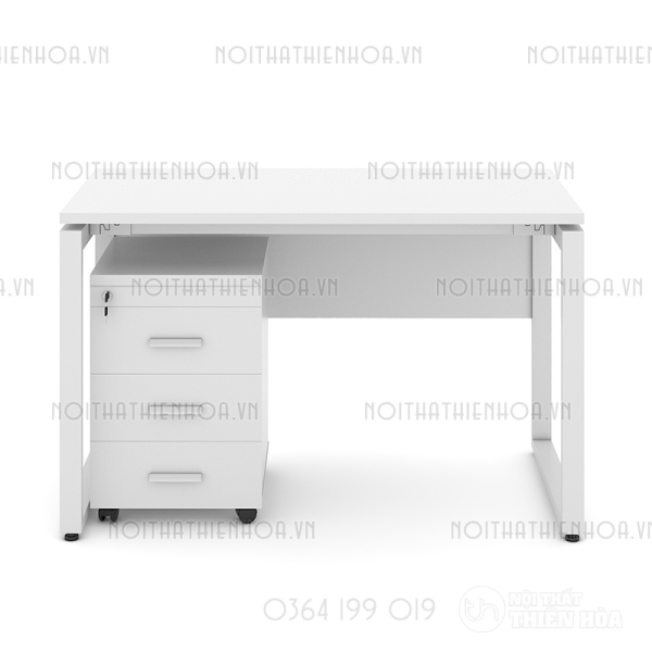 Bàn chân vuông chữ U Eos 1m2 EU12T-Y-T