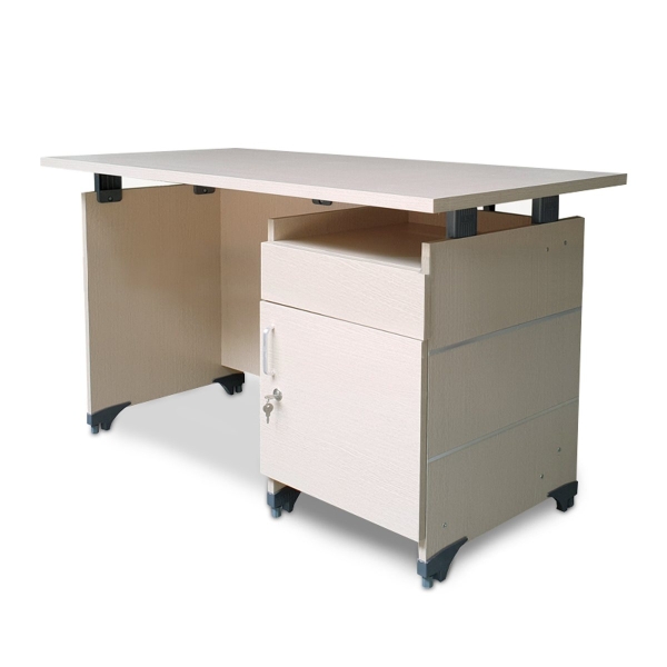 Bàn làm việc giá rẻ fami có hộc BLVG-FMCH-383
