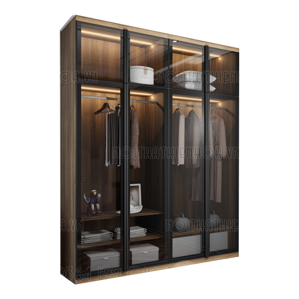 Tủ quần áo cánh kính hiện đại TA6920