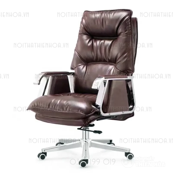 Ghế boss, Ghế giám đốc lãnh đạo bọc da cao cấp hiện đại