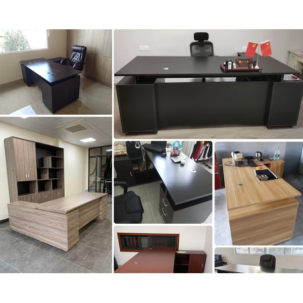 Bàn giám đốc bằng gỗ thiết kế sang trọng Keva