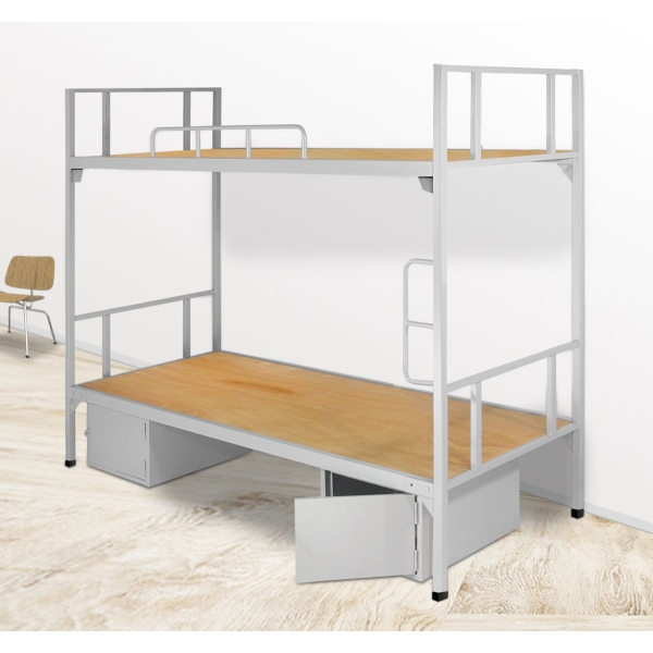 Giường sắt 2 tầng có hộc GT-03