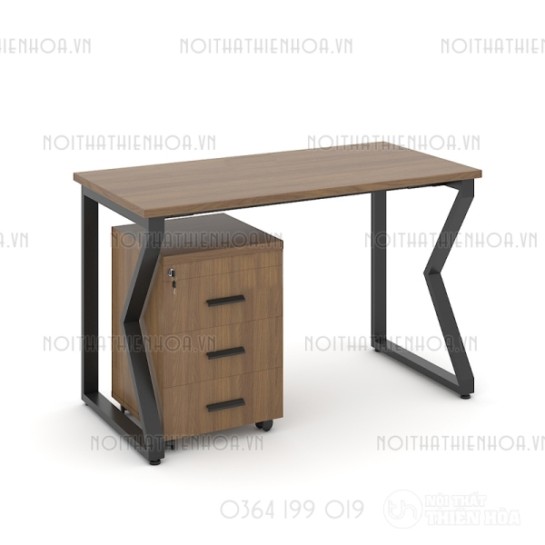 Bàn chân vuông chữ K Eos 1m2 EK12