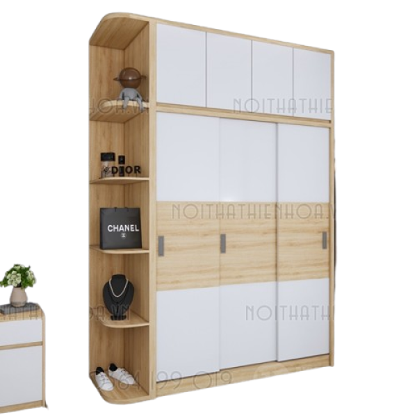 Tủ quần áo cánh kính hiện đại TA60