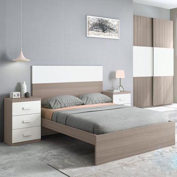 giường ngủ gỗ công nghiệp giá rẻ GN-44