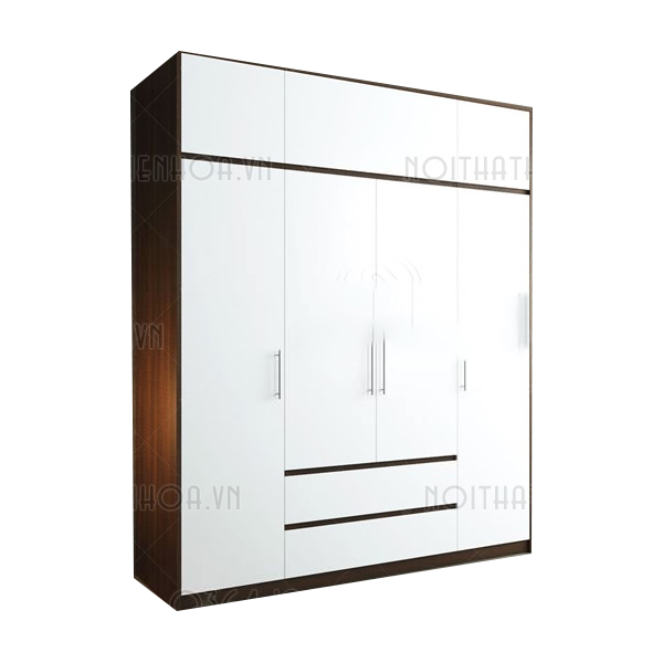 Tủ áo 2 tầng 1m9x2m4 TA41