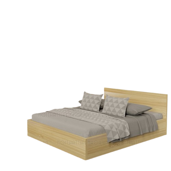 Giường gỗ công nghiệp màu 9223