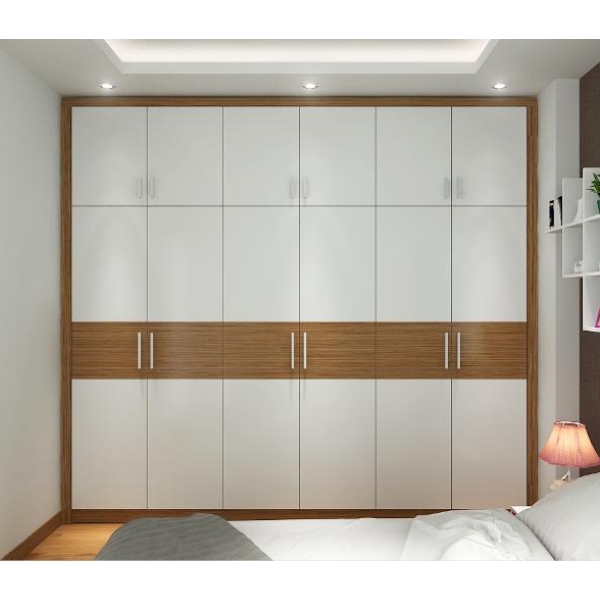 Tủ quần áo gỗ công nghiệp kịch trần TA-37