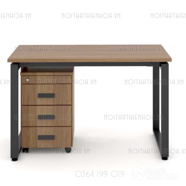 Bàn chân vuông chữ U Eos 1m2 EU12D