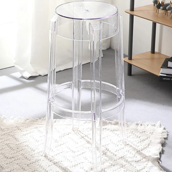 Ghế stool bar trong suốt hiện đại nhập khẩu – Mã: 472