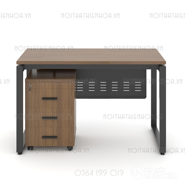 Bàn chân vuông chữ U Eos 1m2 EU12YS-D