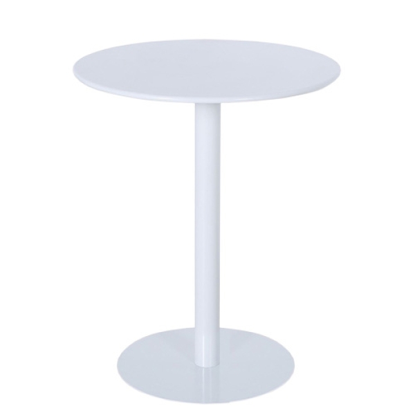 Bàn cafe chân trụ tròn mặt gỗ- Mã: T1508