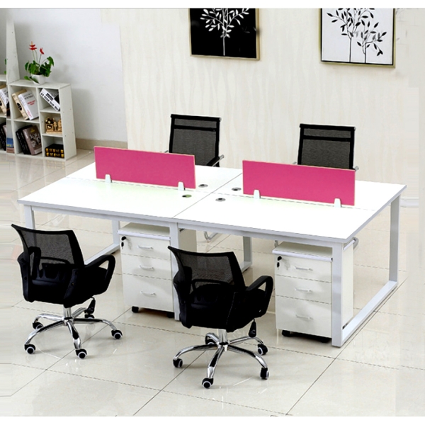 Module bàn văn phòng 4 người chân u