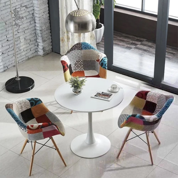 Bộ bàn tiếp khách showroom đẹp – Mã: T117-3x209TC