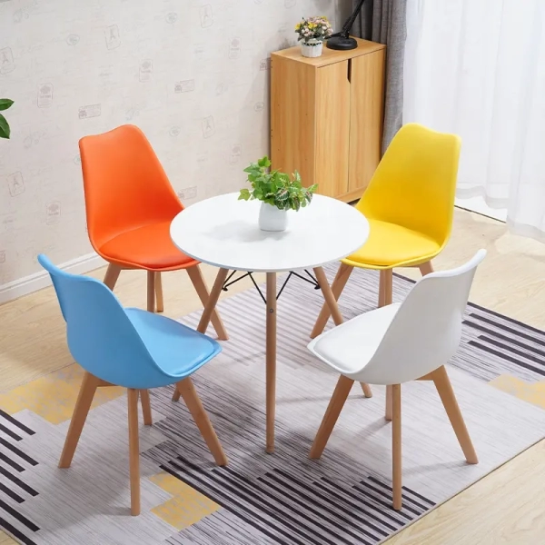 Bộ bàn tròn tiếp khách hiện đại nhập khẩu- Mã: T104-4×205-1