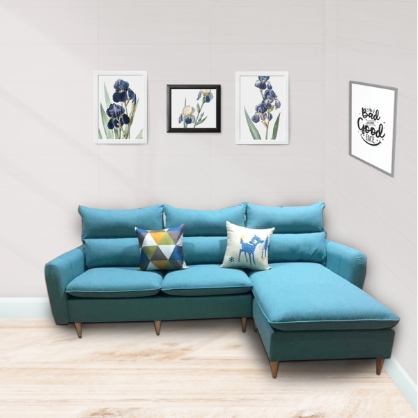 Sofa góc nỉ hiện đại giá rẻ