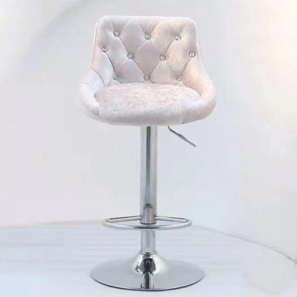 Ghế trang điểm xoay bọc nhung nhập khẩu- Mã: LV-449