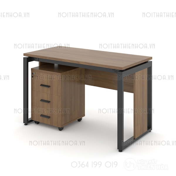Bàn chân vuông chữ U Eos 1m2 EU12Y-1