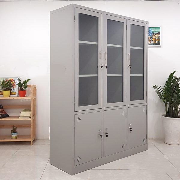 Tủ sắt 3 buồng giá rẻ 12