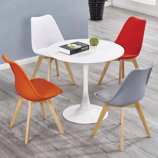 Bàn tulip tròn 80cm nhập khẩu – Mã: T117-80
