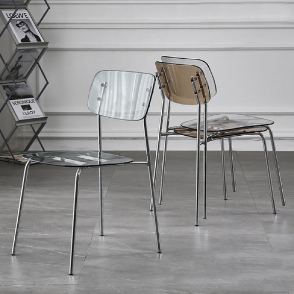 Bộ bàn ghế trong suốt hiện đại- Mã: S728-2×2152