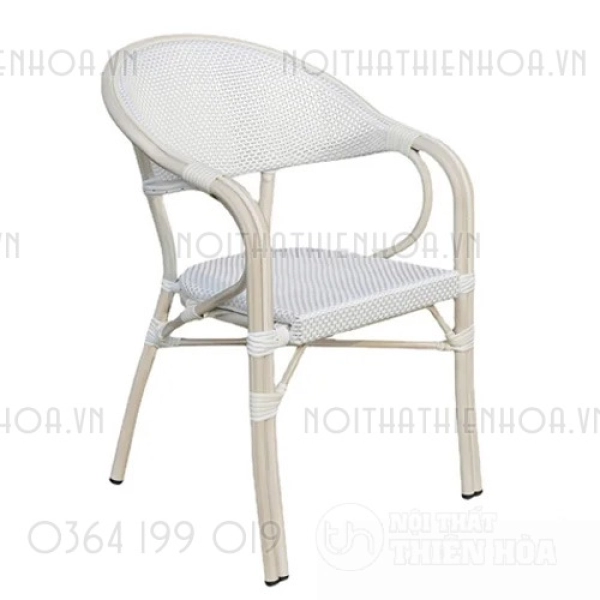 Ghế cafe nệm lưới khung nhôm ngoài trời- Mã: 280A