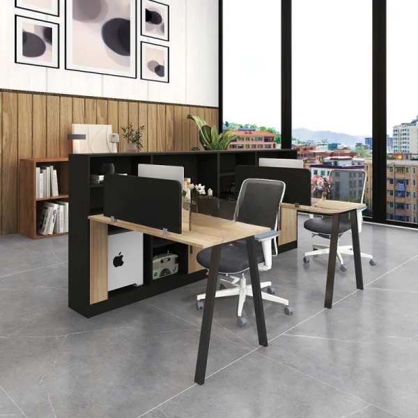 Cụm Bàn Làm Việc 2 Người Tách Rời Sang Trọng – BC120