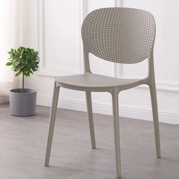 Ghế cafe ghế ăn nhựa đúc xếp chồng – Mã: 210