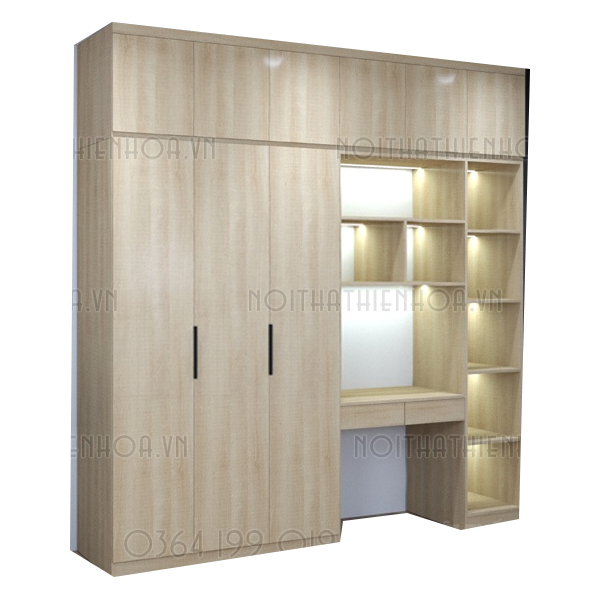 Tủ quần áo kết hợp bàn trang điểm-TA63S