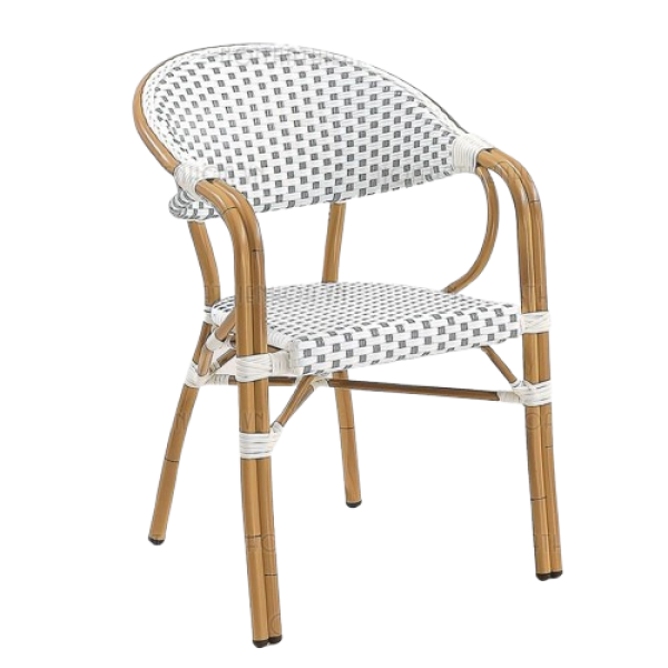 Ghế cà phê sân vườn giả mây mềm mại – Mã: 280