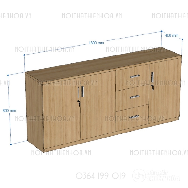 Tủ tài liệu classic CL80-180