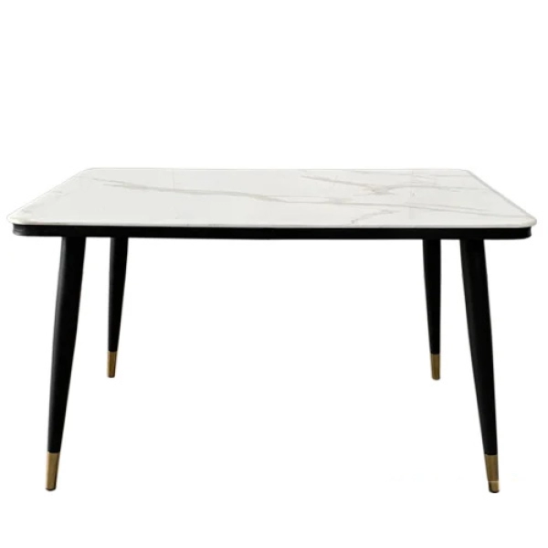 Bàn ăn mặt đá khung thép sơn tĩnh điện – Mã: T147-13