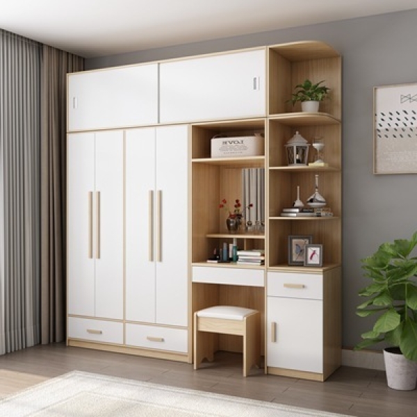 Tủ quần áo cánh mở đa năng gỗ công nghiệp TA-151