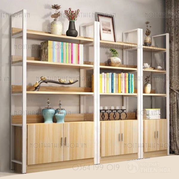 Tủ kệ trang trí 4 tầng KTT02-4T
