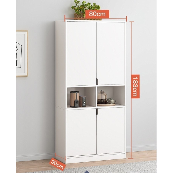 Tủ đựng tài liệu 4 cánh gỗ hiện đại – TL 39