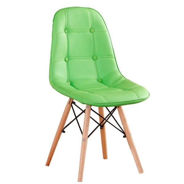 Ghế cafe tiếp khách lưng nệm có nút nhập khẩu đẹp- Mã: 252