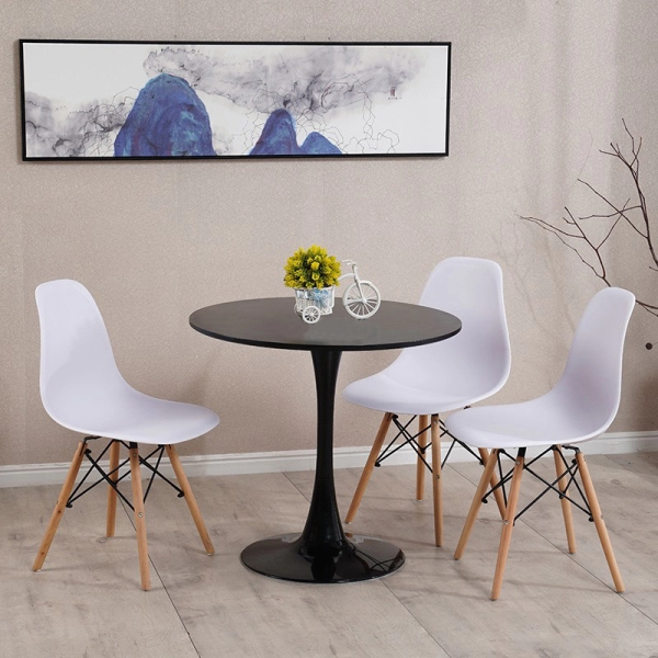 Bộ bàn tròn 3 ghế lạ mắt cho quán cà phê- Mã: T117-3×207