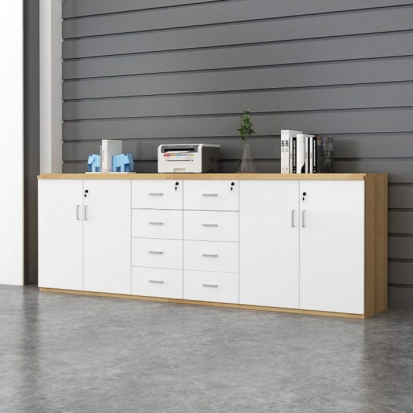 Tủ tài liệu thấp 4 cánh 6 ngăn kéo