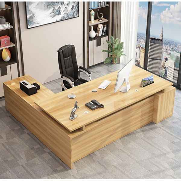 Bàn giám đốc bằng gỗ thiết kế sang trọng Keva