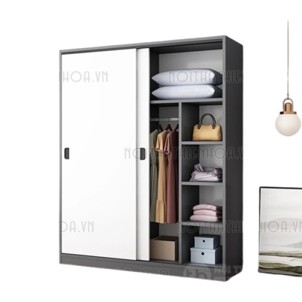 Tủ lùa 2 cánh hiện đại TA54