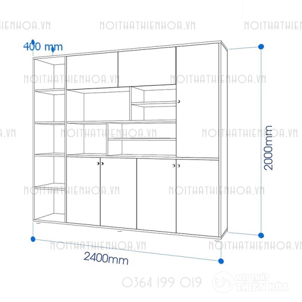 Tủ tài liệu CL200-17