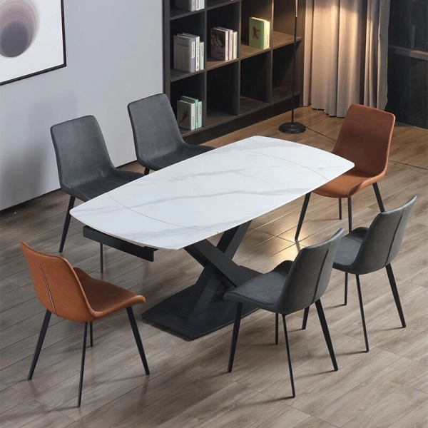 Bộ bàn ăn thông minh gấp gọn 6 ghế- Mã: T179A-6×2109
