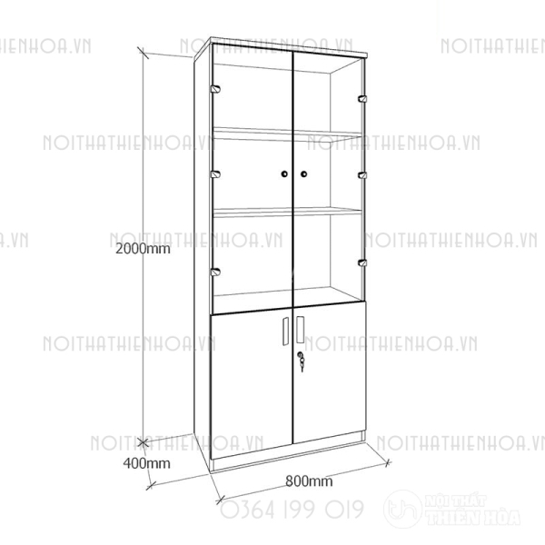 Tủ tài liệu Classic CL200-04