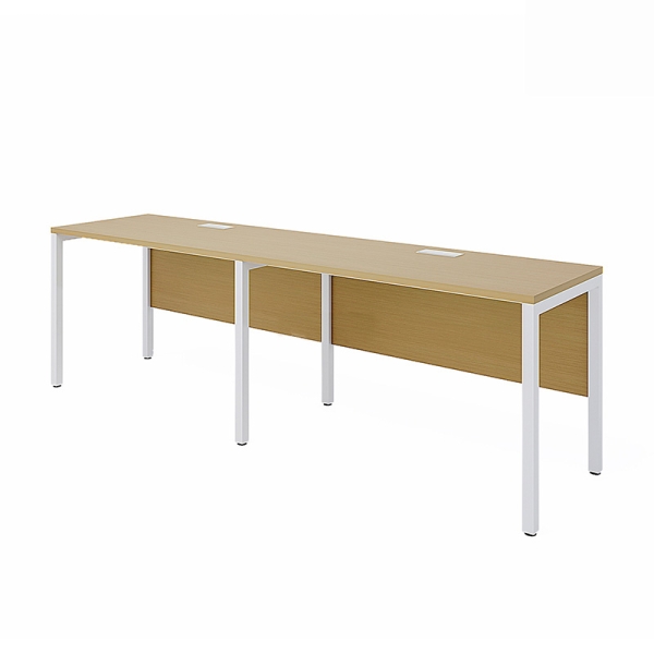 Cụm bàn làm việc 2 người chân sắt hộp Eos ECC04Y-2406