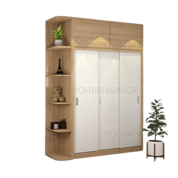 Tủ áo cửa lùa 3 cánh TA45