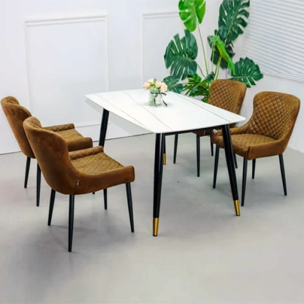 Ghế ăn nệm nhập khẩu sang trọng-Mã: 2121