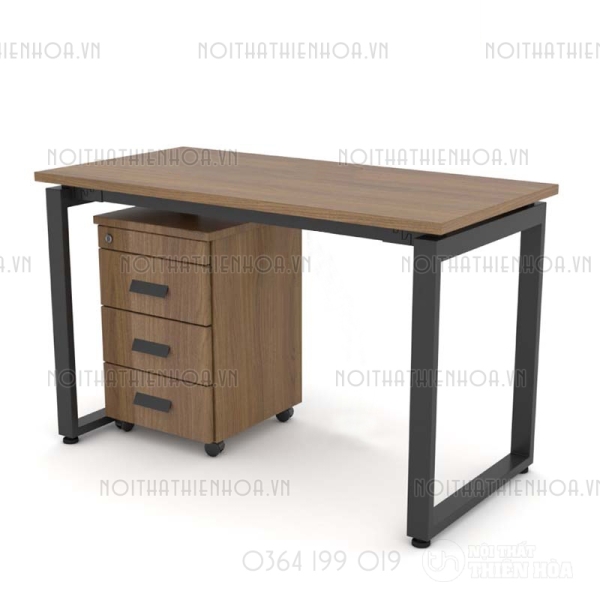 Bàn chân vuông chữ U Eos 1m2 EU12D